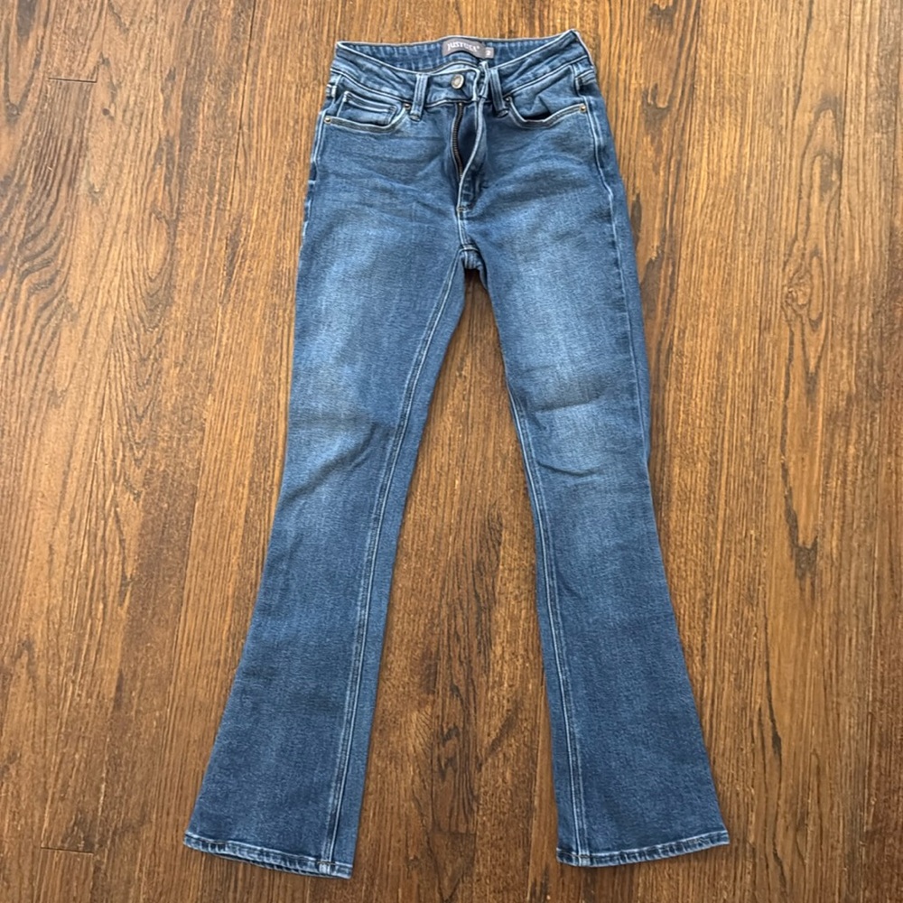 Just USA Women’s Flare Denim Jeans Size 2 Blue